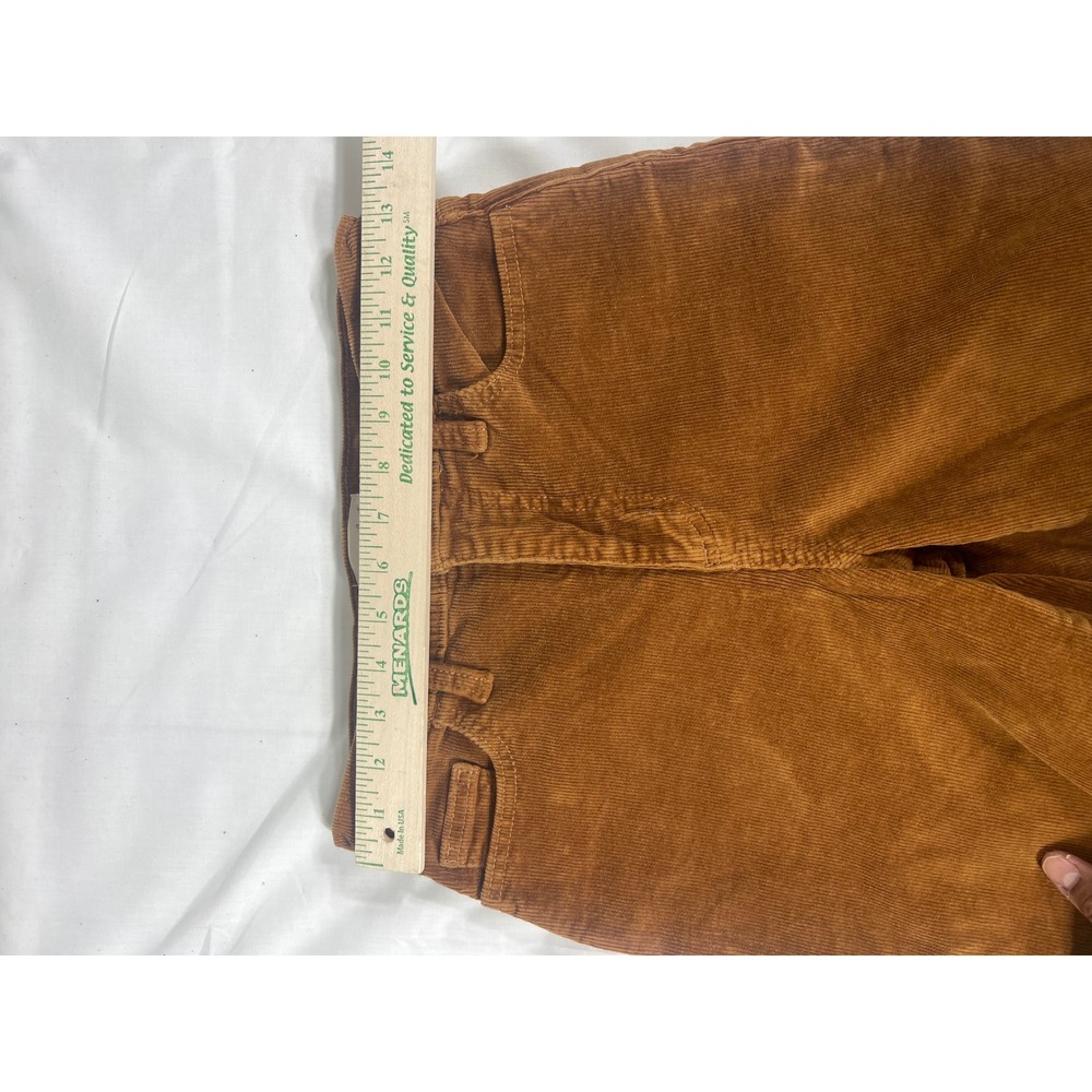 Universal Thread Corduroy Pants Retro Vintage Straight Cognac Womens Size 0/25R - Picture 4 of 10